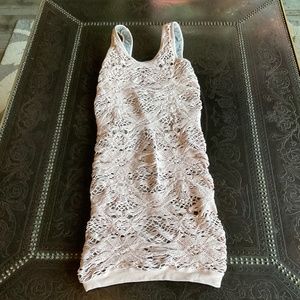 NWOT Stretch Lace Intimately Free People Body Con Tank Dress size XS/S